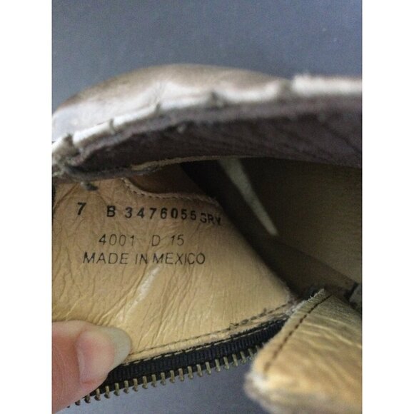 Frye Womens Leather Veronica Harness Chelsea Ankle Boots Size 7 - Picture 6 of 10